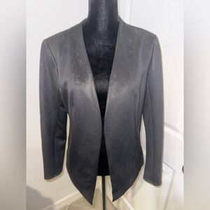 BCBGeneration Black Open-Front Tailored Blazer